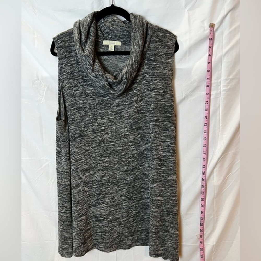 Sejour Women’s Plus Size Cowl-neck Sleeveless Sweater 3X